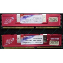 Память 512Mb (2x256Mb) DDR-1 533MHz Patriot PEP2563200+XBL (Нижнекамск)