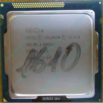 Процессор Intel Celeron G1610 (2x2.6GHz /L3 2048kb) SR10K s.1155 (Нижнекамск)