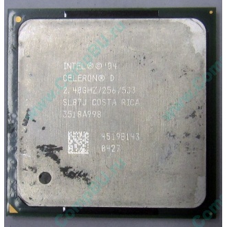 Процессор Intel Celeron D (2.4GHz /256kb /533MHz) SL87J s.478 (Нижнекамск)
