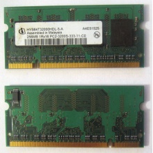 Модуль памяти для ноутбуков 256MB DDR2 SODIMM PC3200 (Нижнекамск)