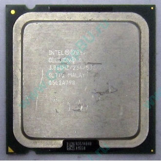 Процессор Intel Celeron D 345J (3.06GHz /256kb /533MHz) SL7TQ s.775 (Нижнекамск)