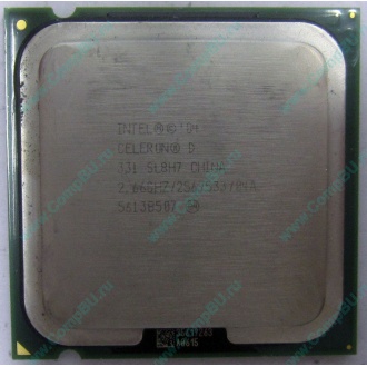 Процессор Intel Celeron D 331 (2.66GHz /256kb /533MHz) SL8H7 s.775 (Нижнекамск)
